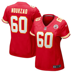 Hunter Nourzad Kansas City Chiefs Women's Game Jersey Red - Nike