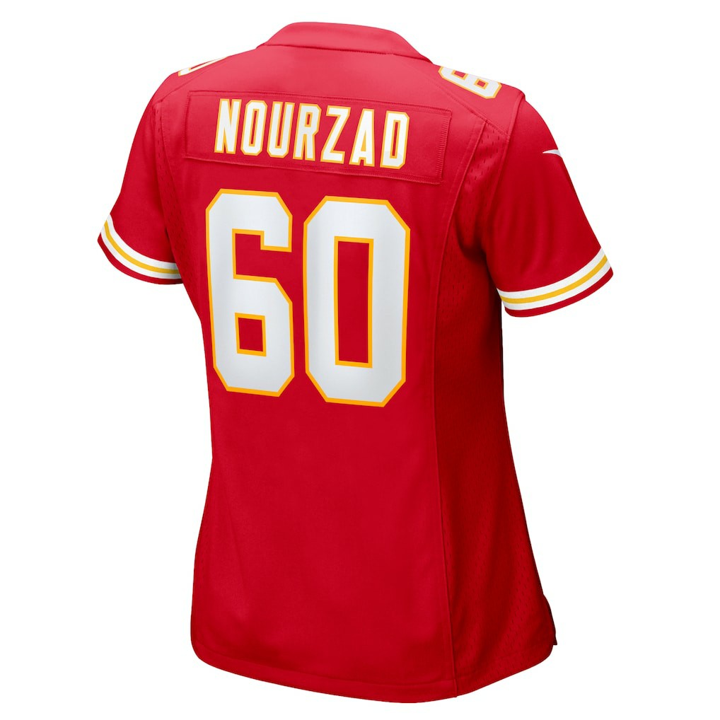 Hunter Nourzad Kansas City Chiefs Women's Game Jersey Red - Nike