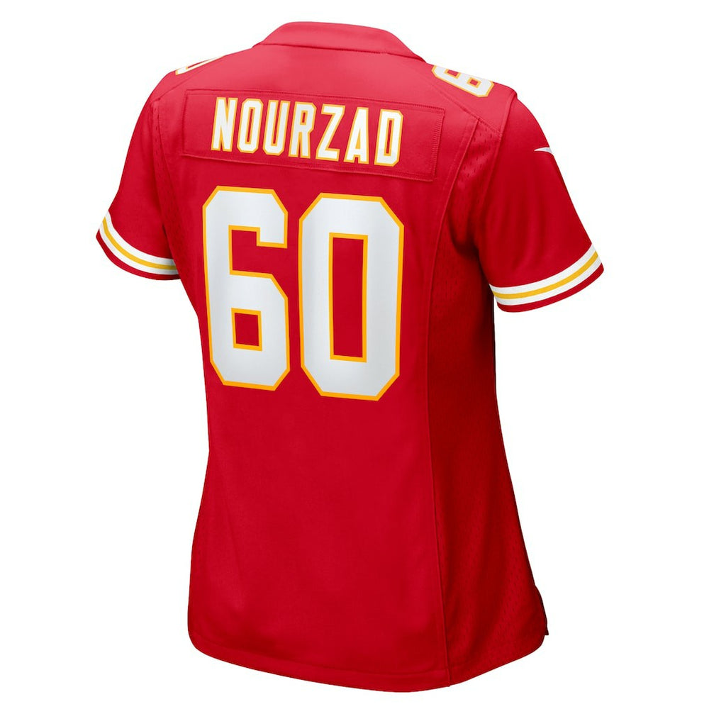 Hunter Nourzad Kansas City Chiefs Women's Game Jersey Red - Nike