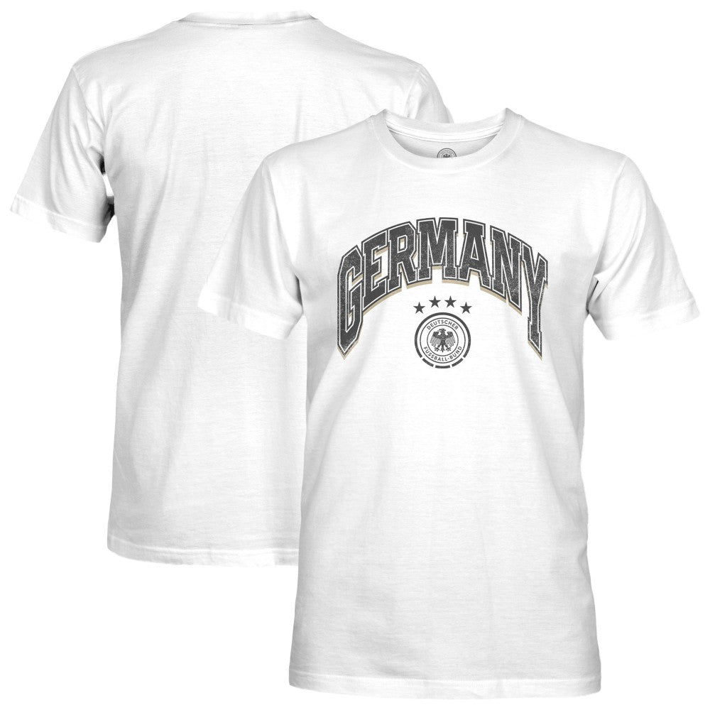 Germany National Team 1863FC Retro Wordmark T-Shirts - White
