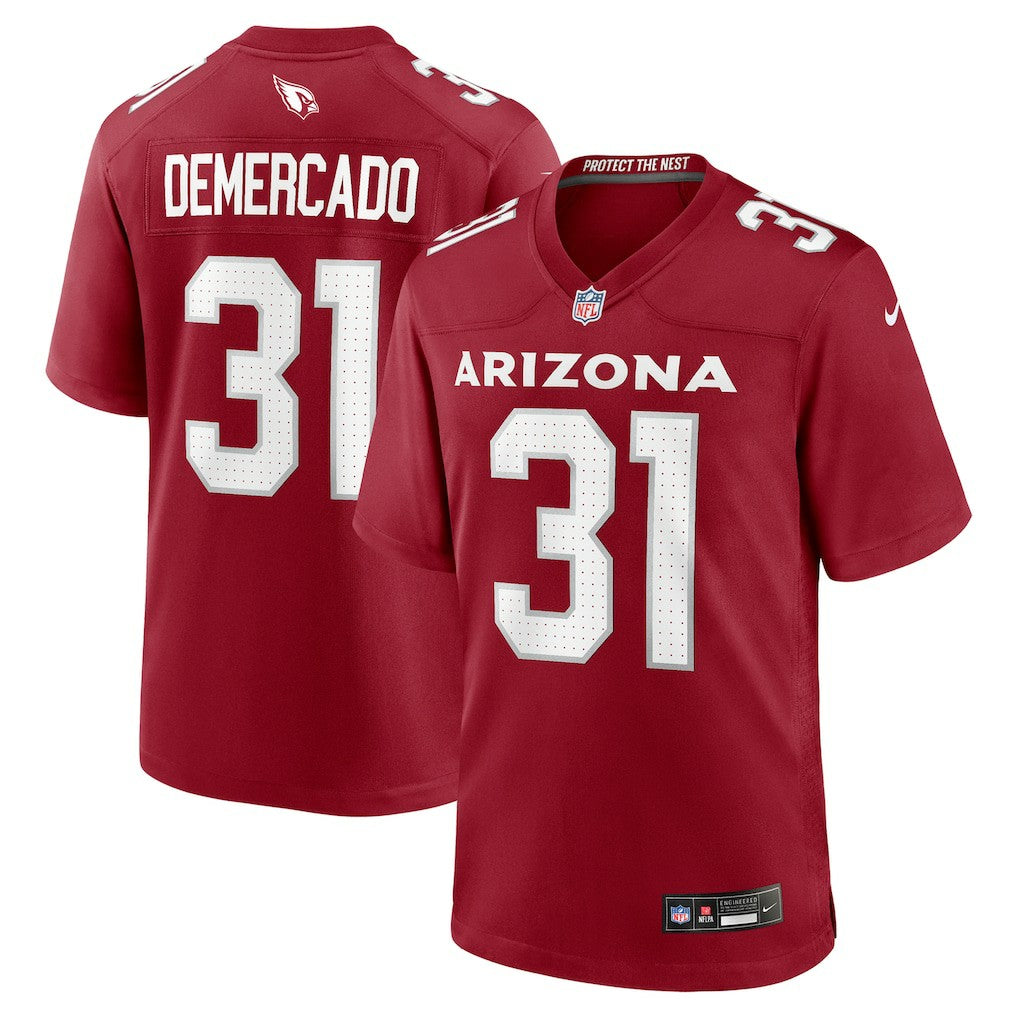 Emari Demercado Arizona Cardinals Team Game Jersey - Cardinal | NFL Jerseys