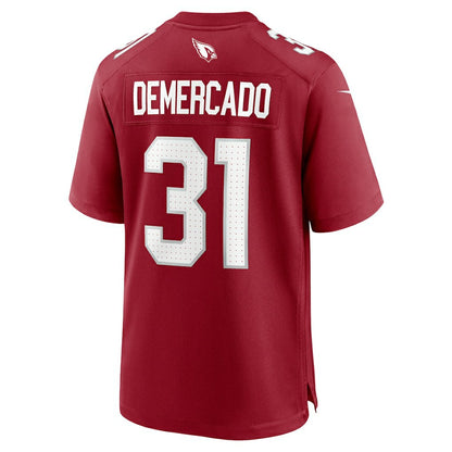 Emari Demercado Arizona Cardinals Team Game Jersey - Cardinal | NFL Jerseys