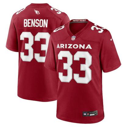 Trey Benson Arizona Cardinals Team Game Jersey - Cardinal | NFL Jerseys