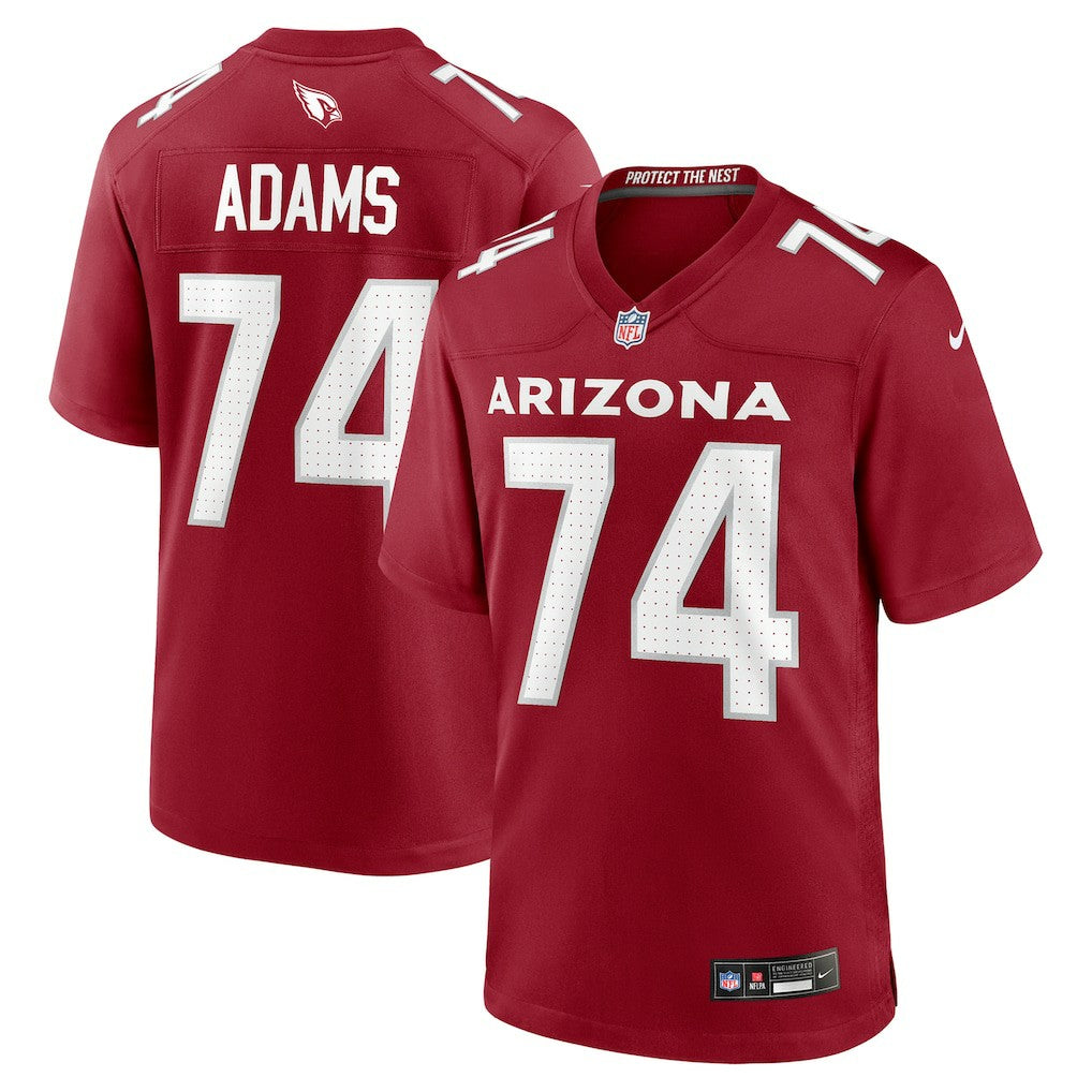 Isaiah Adams Arizona Cardinals Team Game Jersey - Cardinal | NFL Jerseys