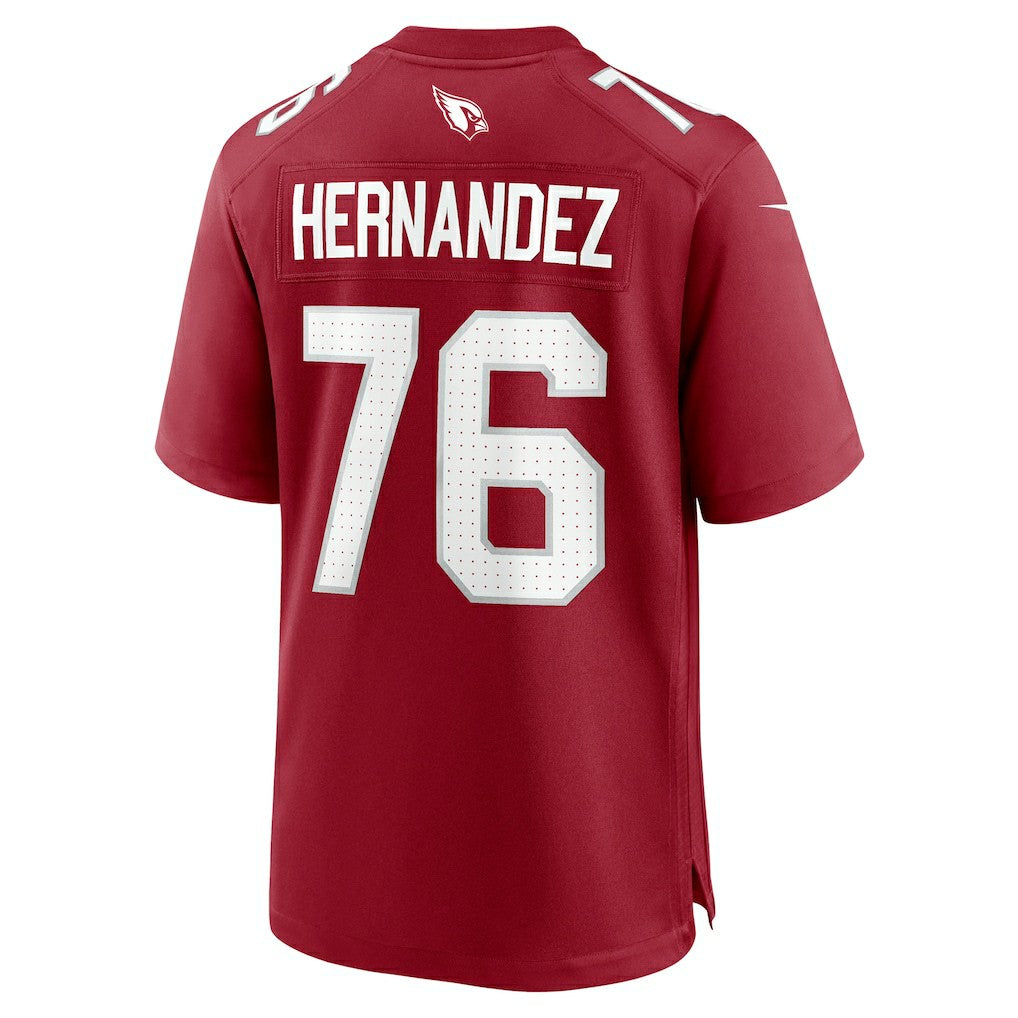 Will Hernandez Arizona Cardinals Team Game Jersey - Cardinal | NFL Jerseys