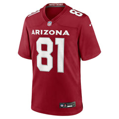 Travis Vokolek Arizona Cardinals Team Game Jersey Cardinal - Nike