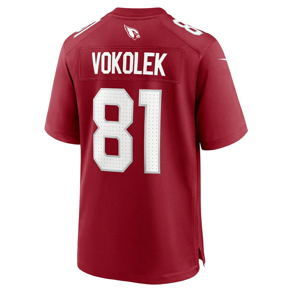 Travis Vokolek Arizona Cardinals Team Game Jersey - Cardinal | NFL Jerseys