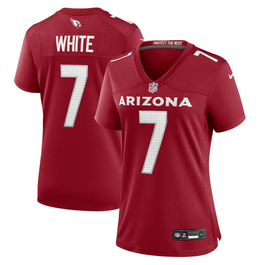 Kyzir White Arizona Cardinals Women's Team Game Jersey - Cardinal | NFL Jerseys