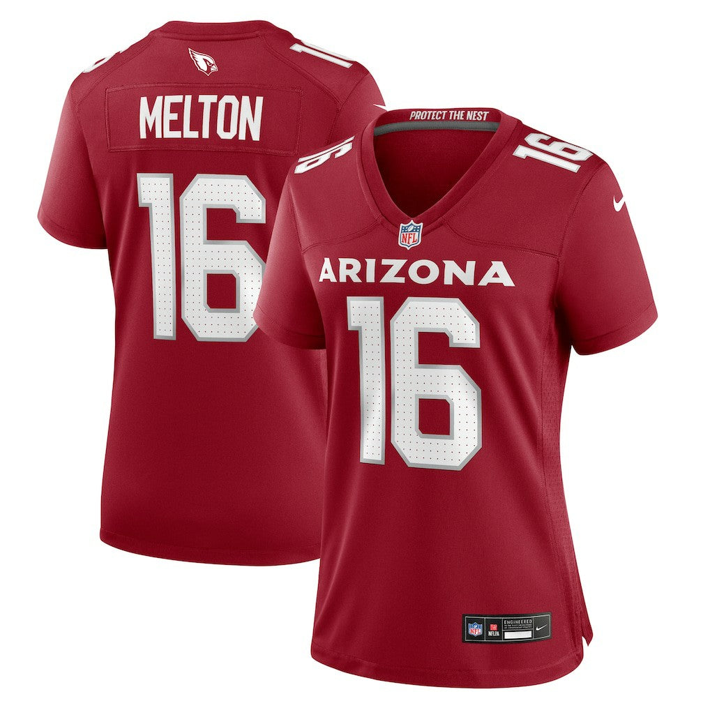 Max Melton Arizona Cardinals Women's Game Jersey - Cardinal | NFL Jerseys