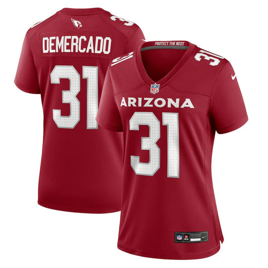 Emari Demercado Arizona Cardinals Women's Game Jersey - Cardinal | NFL Jerseys