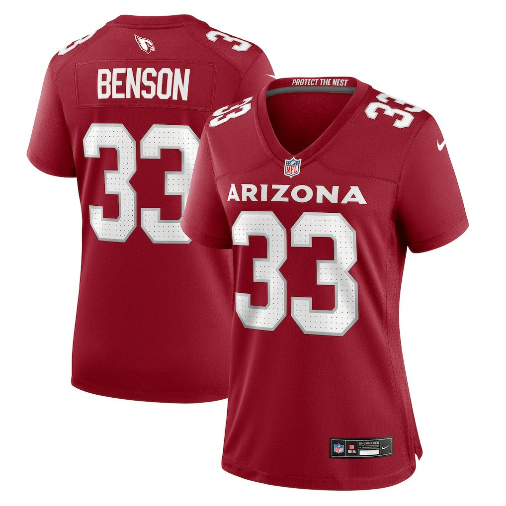 Trey Benson Arizona Cardinals Women's Game Jersey - Cardinal | NFL Jerseys
