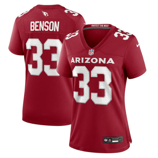 Trey Benson Arizona Cardinals Women's Game Jersey - Cardinal | NFL Jerseys