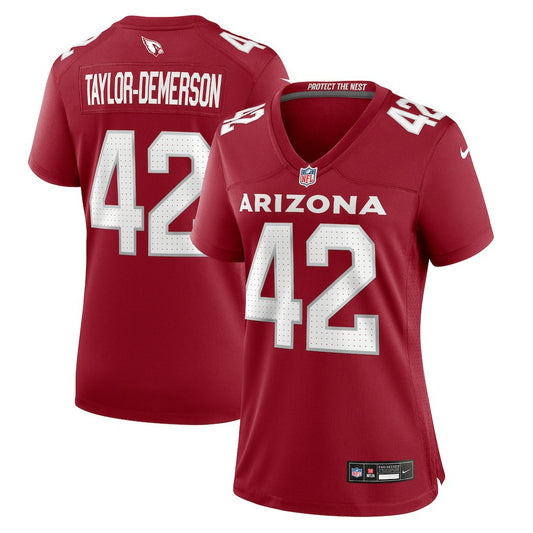 Dadrion Taylor-Demerson Arizona Cardinals Women's Game Jersey - Cardinal | NFL Jerseys