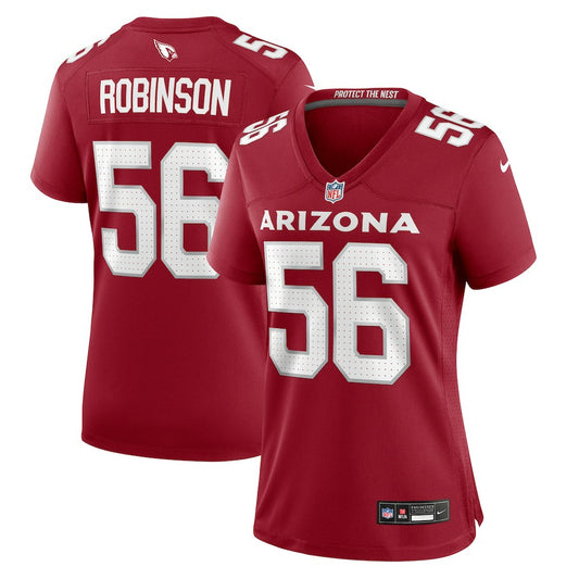 Darius Robinson Arizona Cardinals Women's Game Jersey - Cardinal | NFL Jerseys