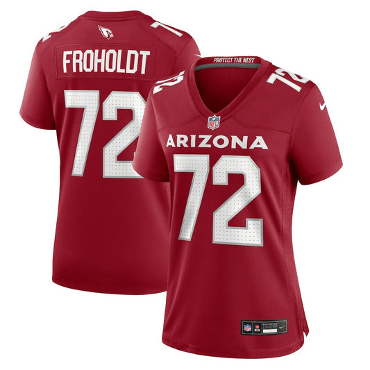 Hjalte Froholdt Arizona Cardinals Women's Game Jersey - Cardinal | NFL Jerseys