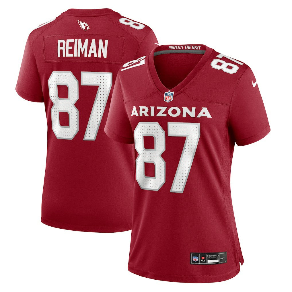 Tip Reiman Arizona Cardinals Women's Game Jersey - Cardinal | NFL Jerseys
