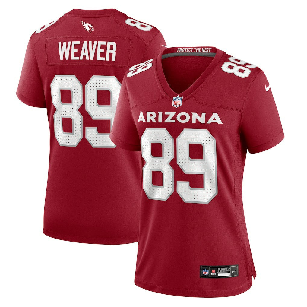 Xavier Weaver Arizona Cardinals Women's Game Jersey - Cardinal | NFL Jerseys