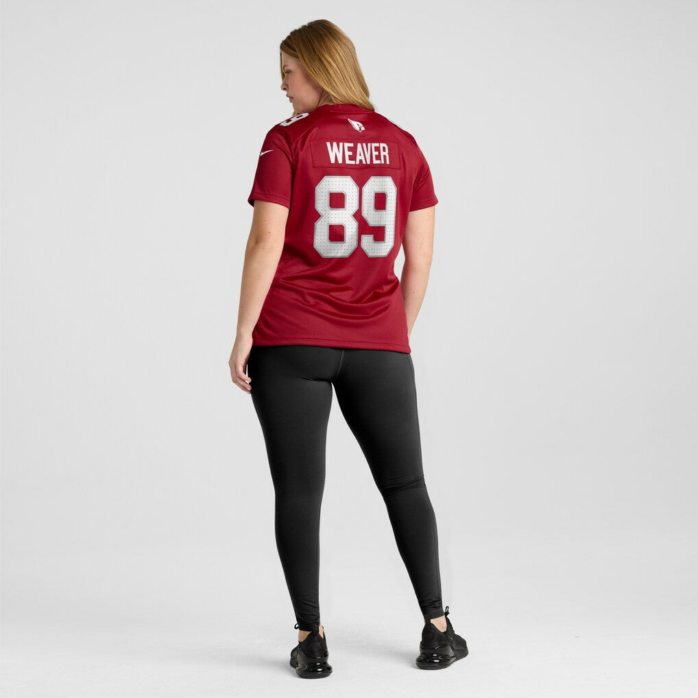 Xavier Weaver Arizona Cardinals Women's Game Jersey - Cardinal | NFL Jerseys