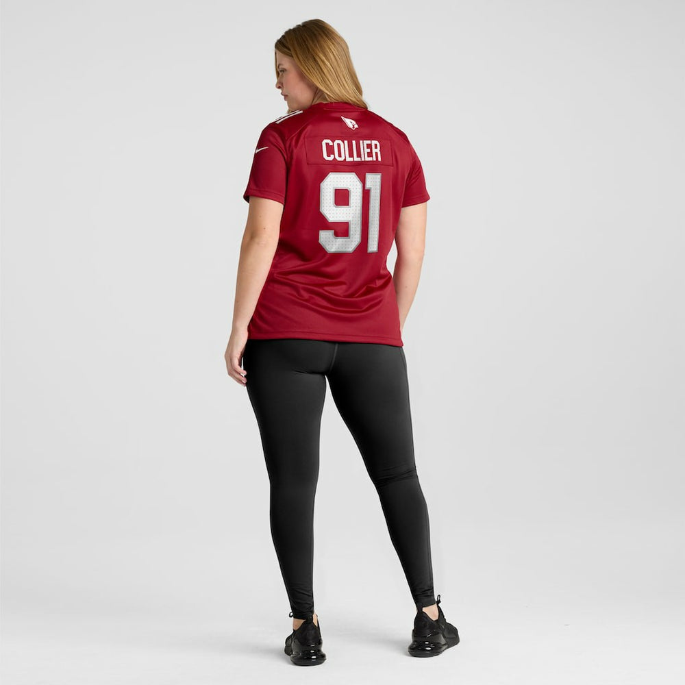L.J. Collier Arizona Cardinals Women's Game Jersey Cardinal - Nike