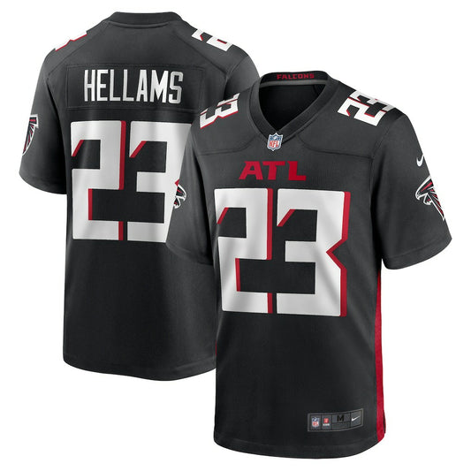 DeMarcco Hellams Atlanta Falcons Team Game Jersey - Black | NFL Jerseys