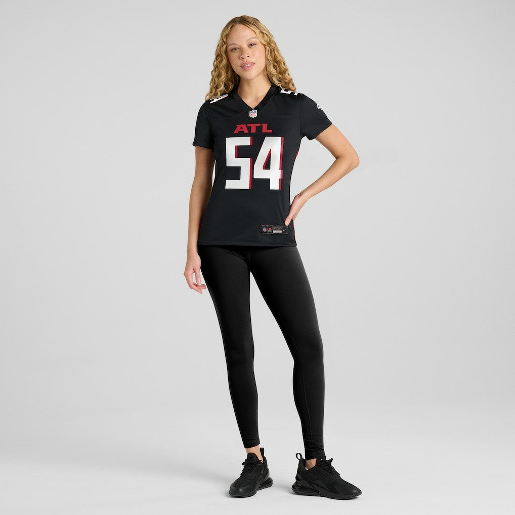 Brandon Dorlus Atlanta Falcons Women's Game Jersey - Black | NFL Jerseys