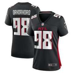 Ruke Orhorhoro Atlanta Falcons Women's Game Jersey Black - Nike