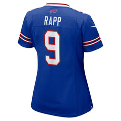 Taylor Rapp Buffalo Bills Women's Game Jersey Royal - Nike