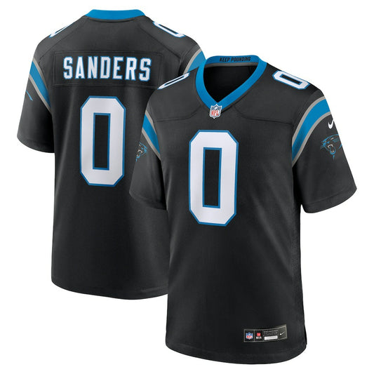 Ja'Tavion Sanders Carolina Panthers Game Jersey - Black | NFL Jerseys