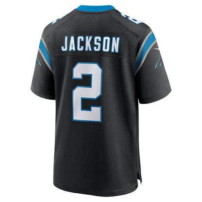 Mike Jackson Carolina Panthers Game Jersey - Black | NFL Jerseys