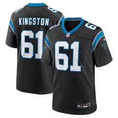 Jarrett Kingston Carolina Panthers Game Jersey Black - Nike
