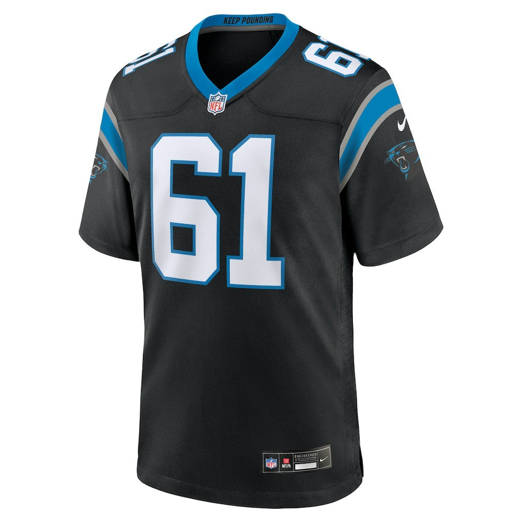 Jarrett Kingston Carolina Panthers Game Jersey Black - Nike