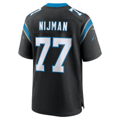 Yosh Nijman Carolina Panthers Game Jersey Black - Nike