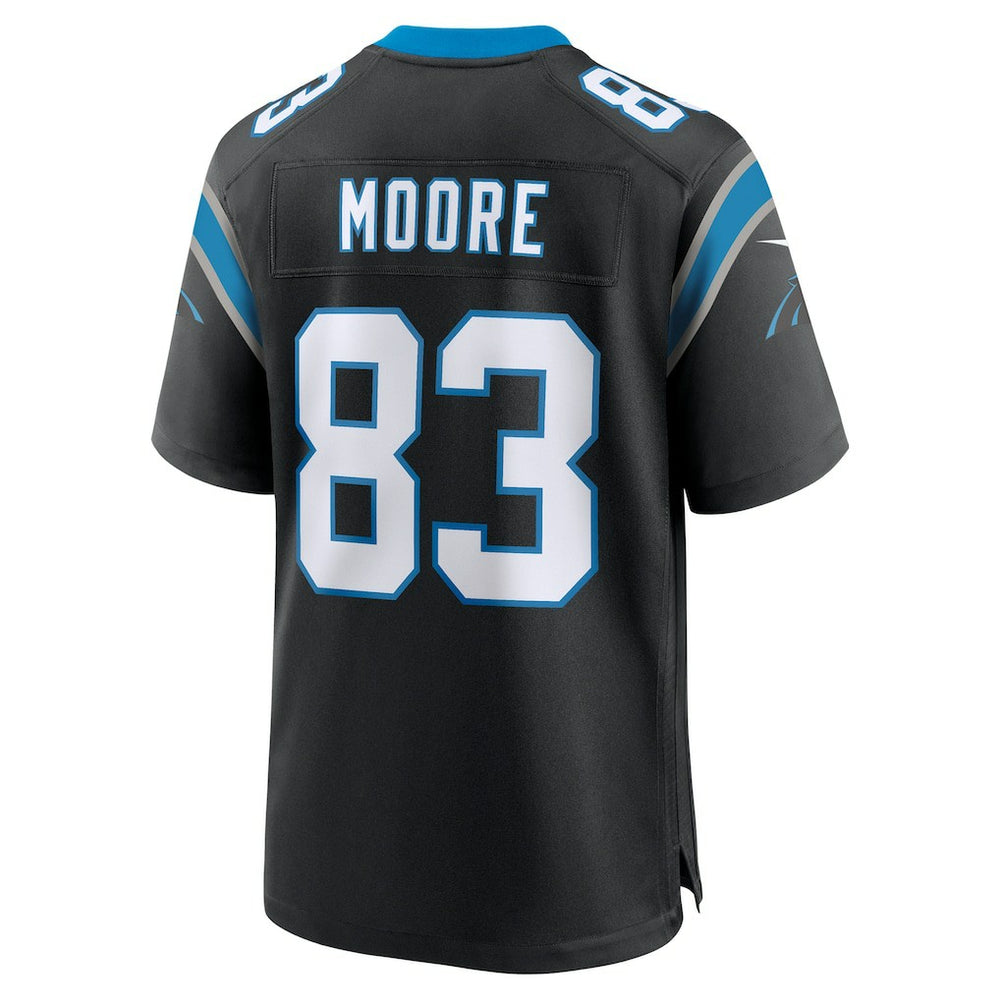David Moore Carolina Panthers Game Jersey Black - Nike