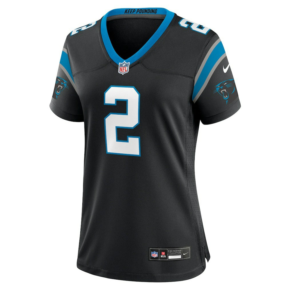 Mike Jackson Carolina Panthers Women's Game Jersey Black - Nike