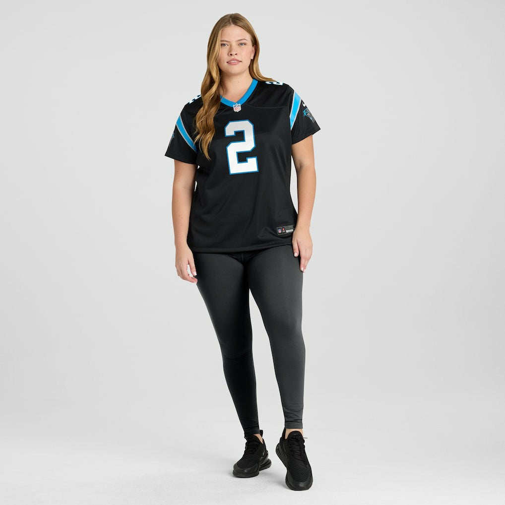 Mike Jackson Carolina Panthers Women's Game Jersey Black - Nike