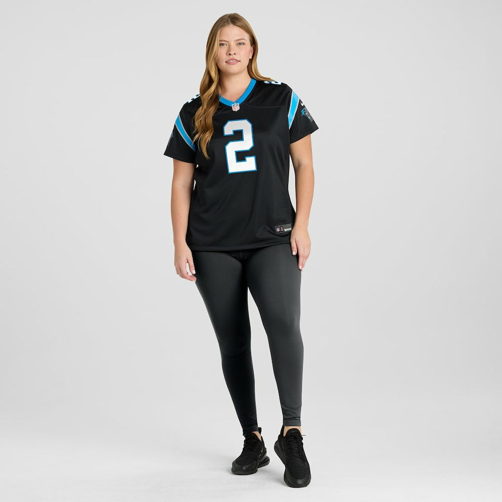 Mike Jackson Carolina Panthers Women's Game Jersey Black - Nike