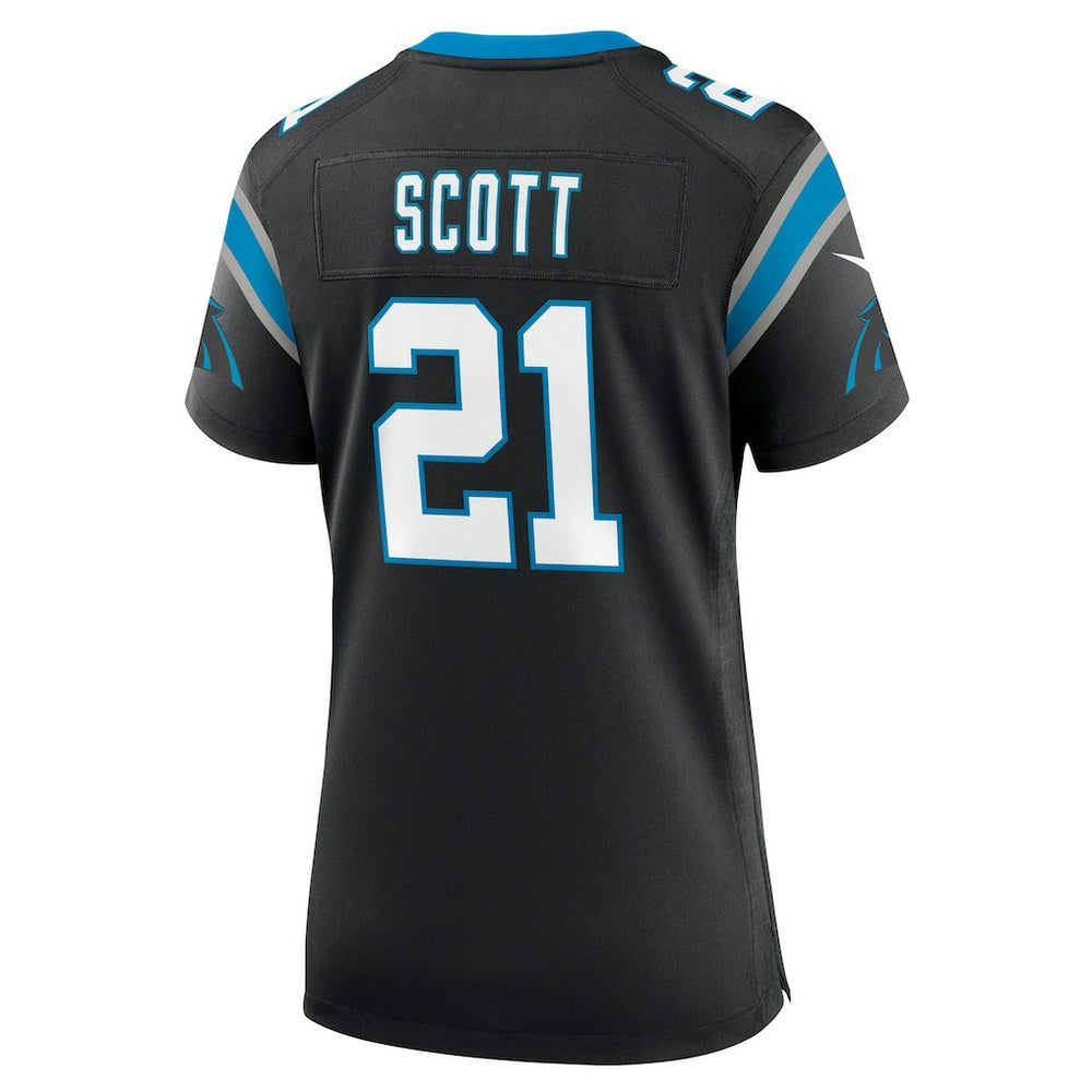 Nick Scott Carolina Panthers Women's Game Jersey Black - Nike