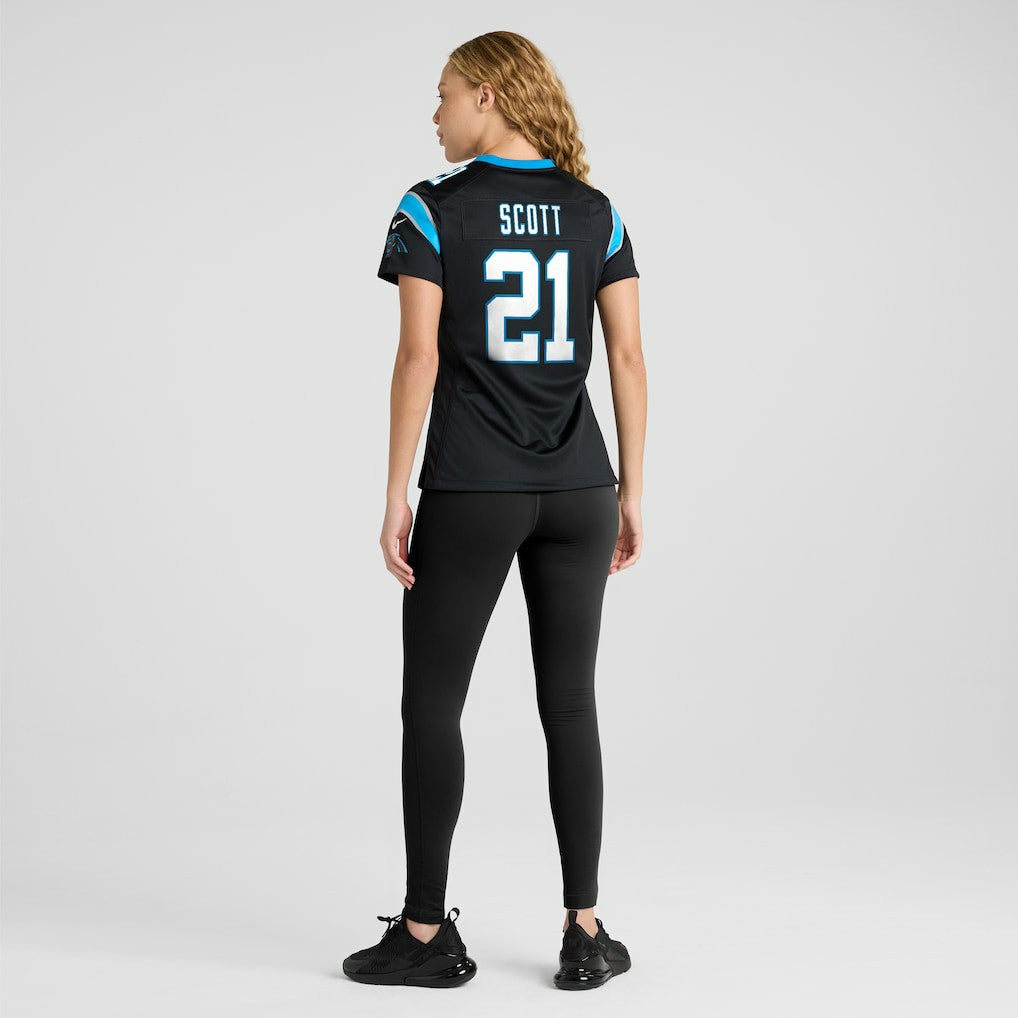 Nick Scott Carolina Panthers Women's Game Jersey Black - Nike