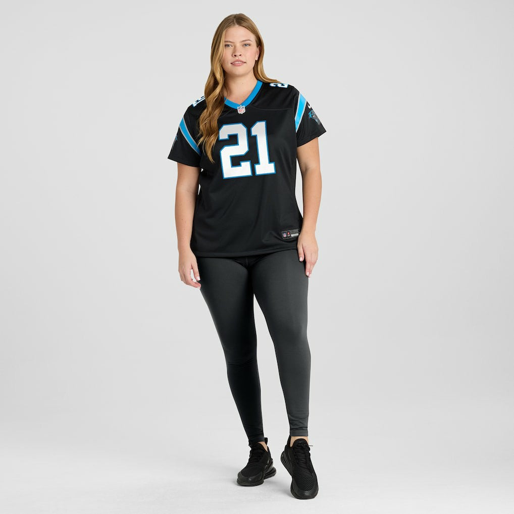 Nick Scott Carolina Panthers Women's Game Jersey - Black | NFL Jerseys