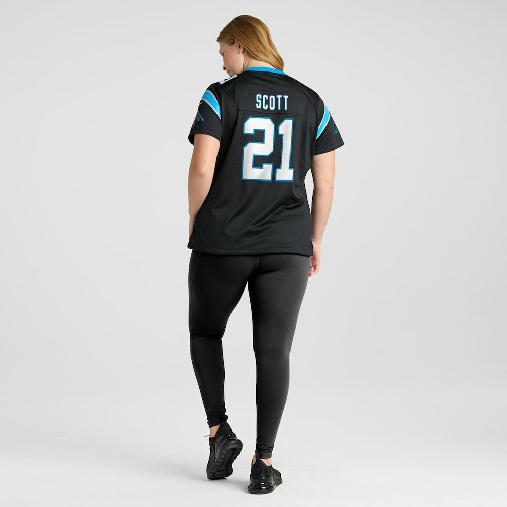 Nick Scott Carolina Panthers Women's Game Jersey Black - Nike