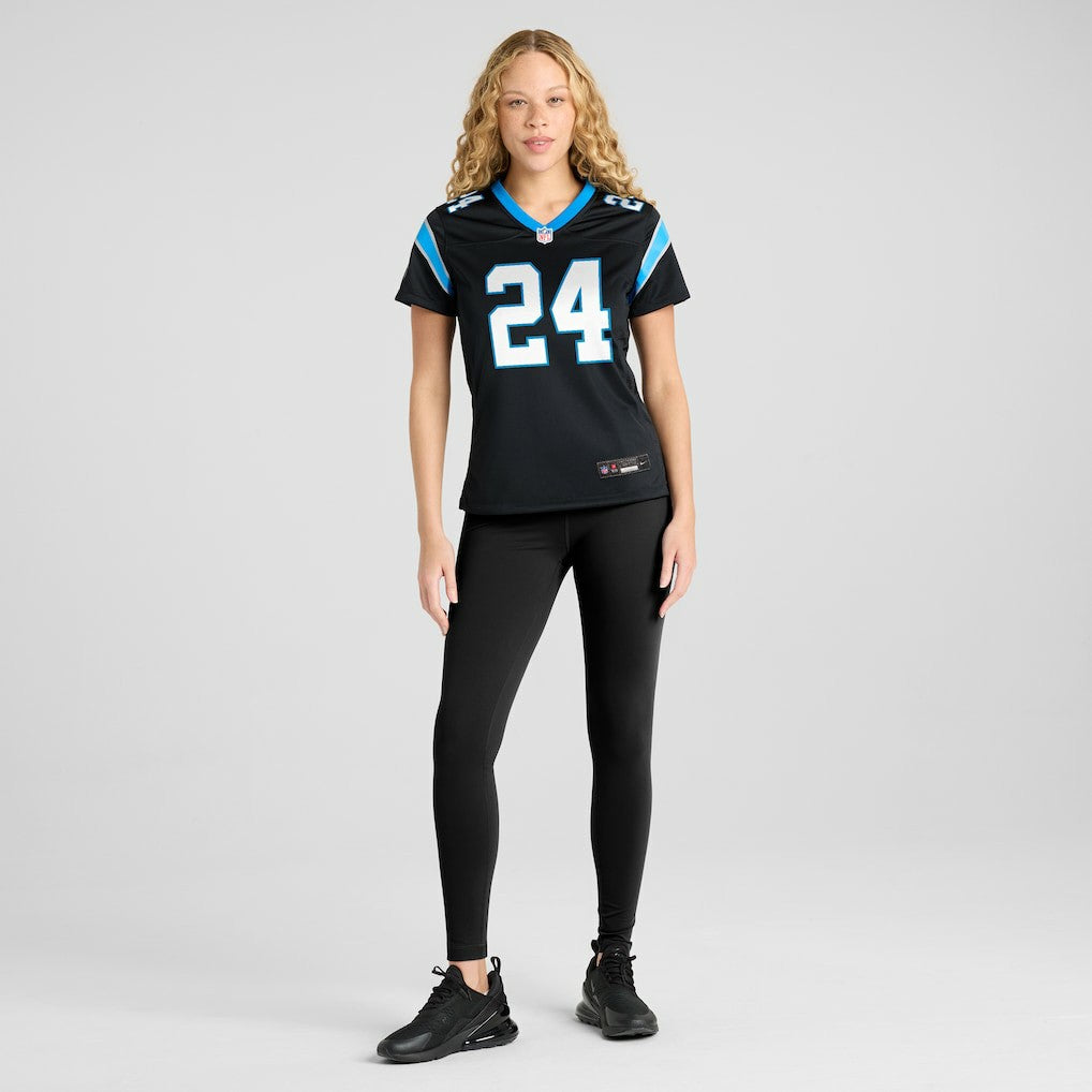 Jonathon Brooks Carolina Panthers Women's Game Jersey - Black | NFL Jerseys