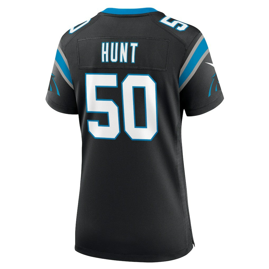 Robert Hunt Carolina Panthers Women's Game Jersey Black - Nike