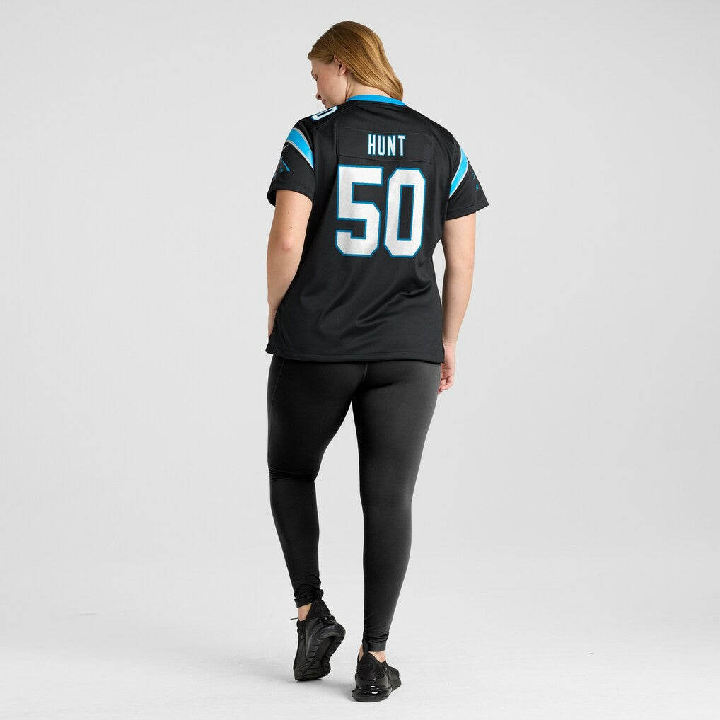 Robert Hunt Carolina Panthers Women's Game Jersey Black - Nike