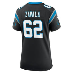 Chandler Zavala Carolina Panthers Women's Game Jersey Black - Nike