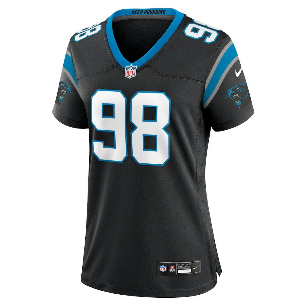 D.J. Wonnum Carolina Panthers Women's Game Jersey Black - Nike