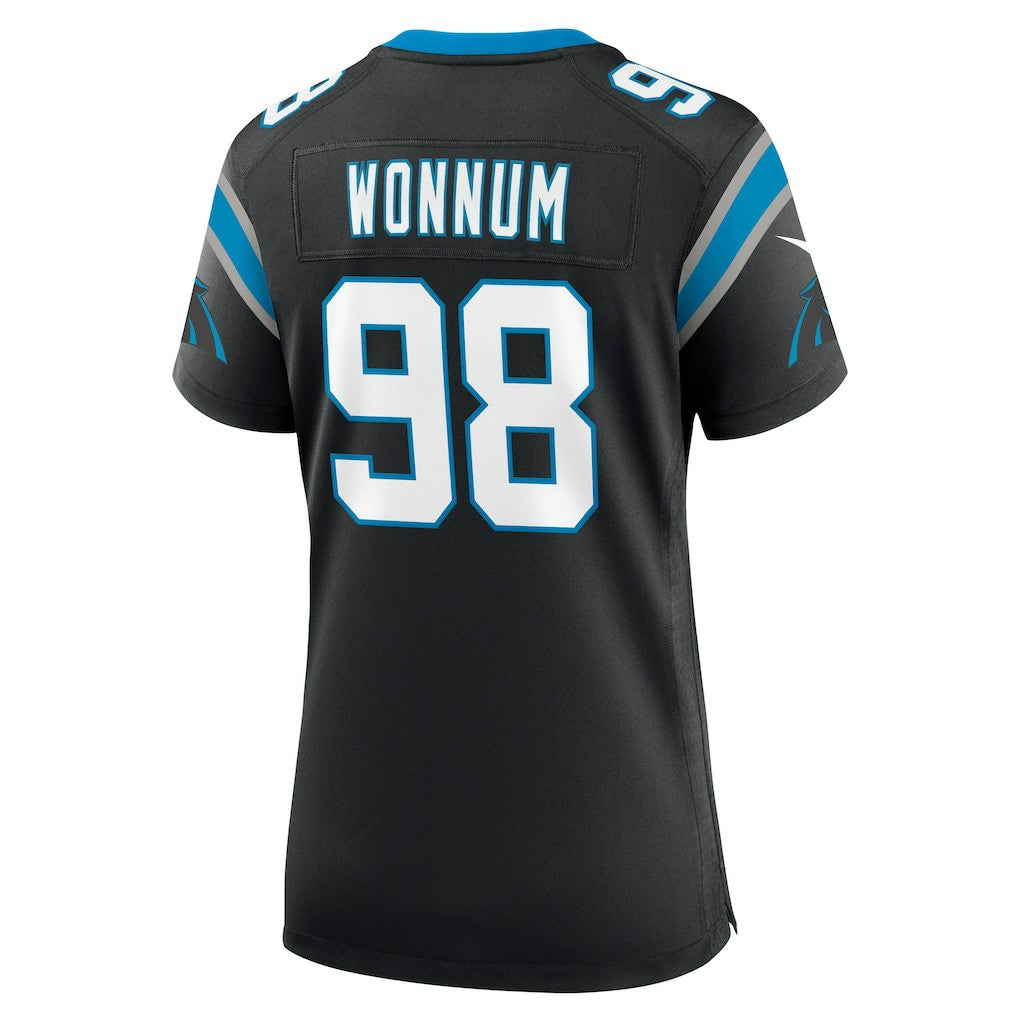 D.J. Wonnum Carolina Panthers Women's Game Jersey Black - Nike