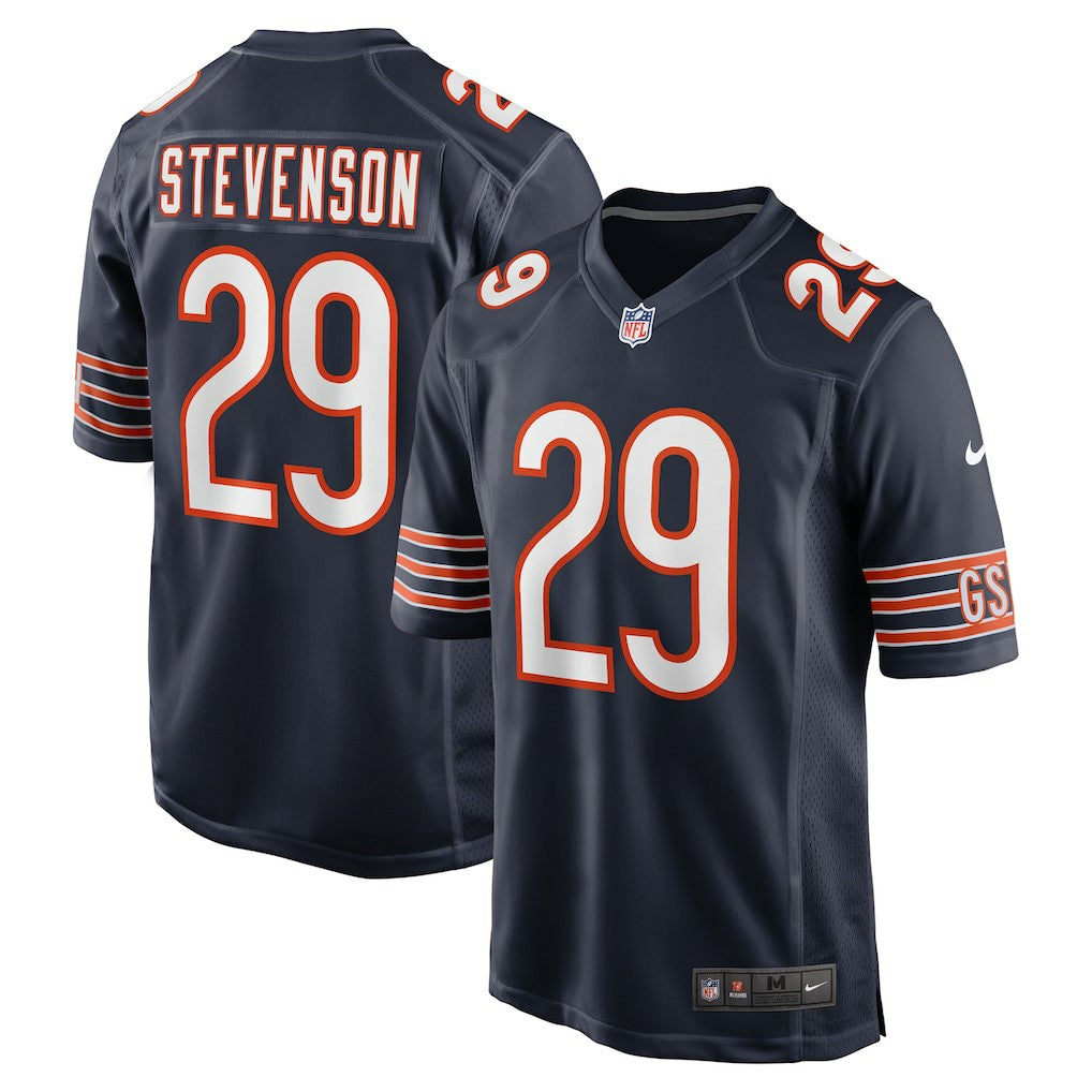 Tyrique Stevenson Chicago Bears Game Jersey Navy - Nike