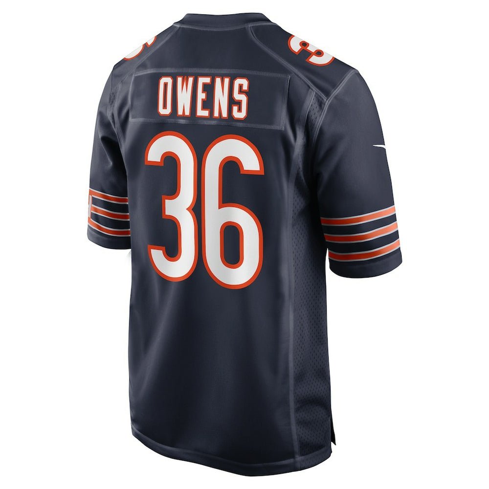 Jonathan Owens Chicago Bears Game Jersey Navy - Nike