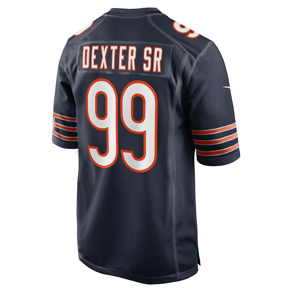 Gervon Dexter Sr. Chicago Bears Game Jersey - Navy | NFL Jerseys