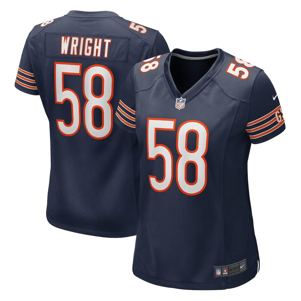 Darnell Wright Chicago Bears Women's Game Jersey Navy - Nike